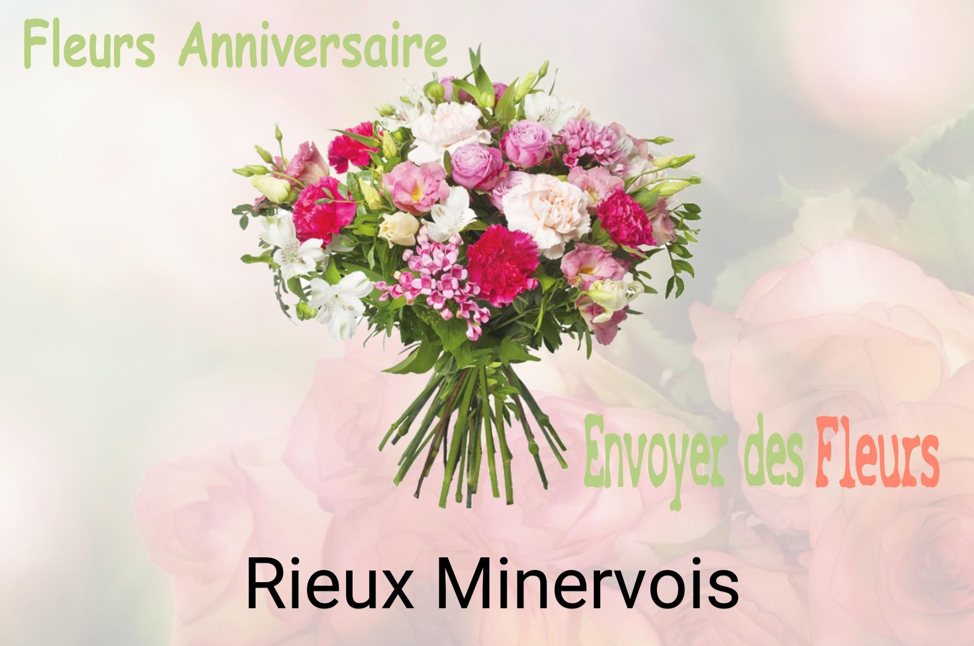 Bouquet de fleurs d’anniversaire livré à Rieux-Minervois